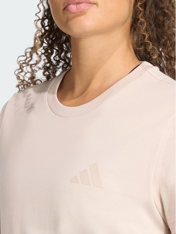adidas adidas Koszulka techniczna 162453 Brązowy Regular Fit