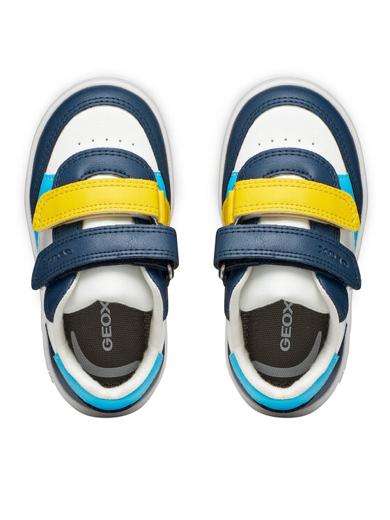 Geox Geox Sneakersy B Eclyper Boy B555LA 000BC CB41Z Biela