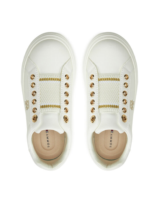 Tommy Hilfiger Tommy Hilfiger Sneakers Low Cut Sneaker T3A9-33744-1355 M Bianco