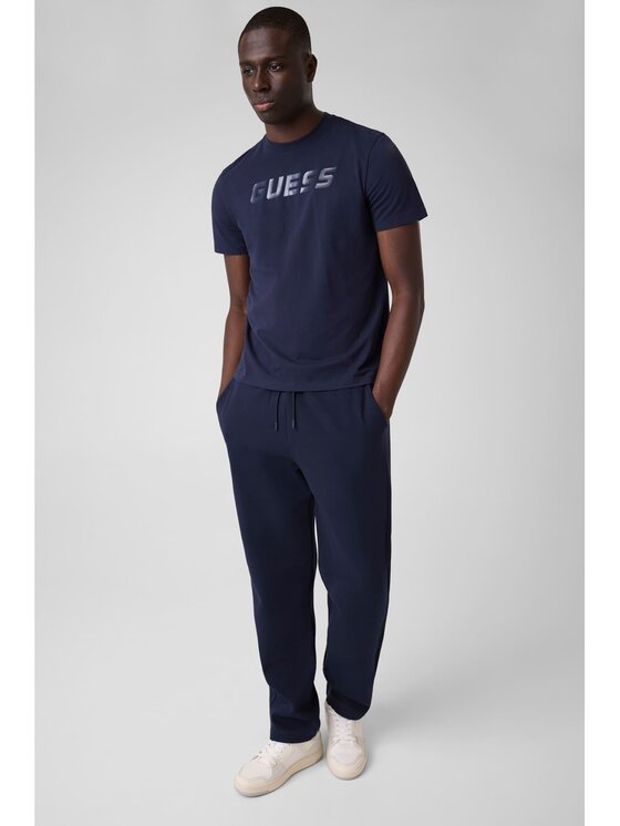Guess Guess T-Shirt 183446 Niebieski Classic Fit