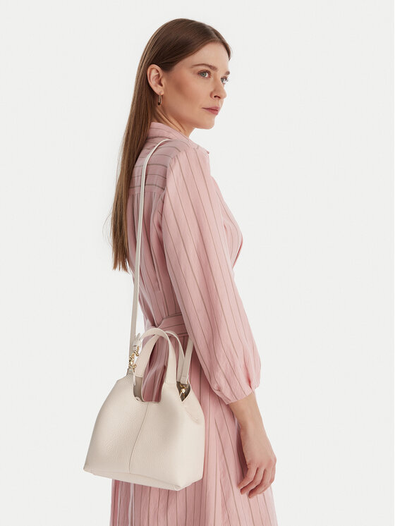 Coccinelle Coccinelle Handtasche SHA Coccinelle C-Easy E1 SHA 58 01 01 Écru