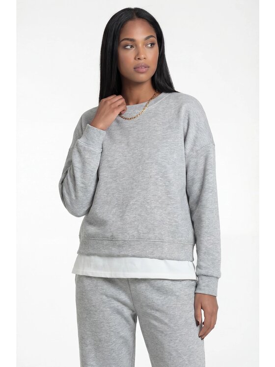 FIGL FIGL Φόρμα M1315 Γκρι Straight Fit