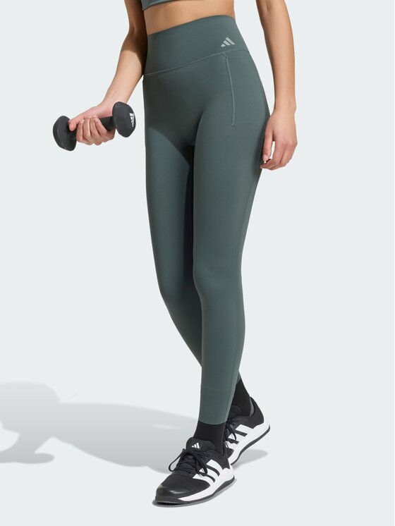 adidas adidas Legginsy 168175 Szary Fitted Fit