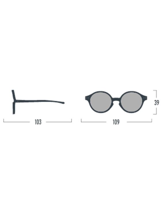 IZIPIZI IZIPIZI Okulary przeciwsłoneczne dziecięce Sun Kids Żółty