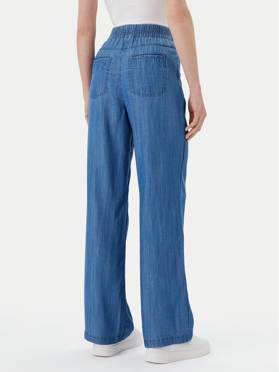 Olsen Olsen Pantaloni din material 14002402 Albastru Regular Fit