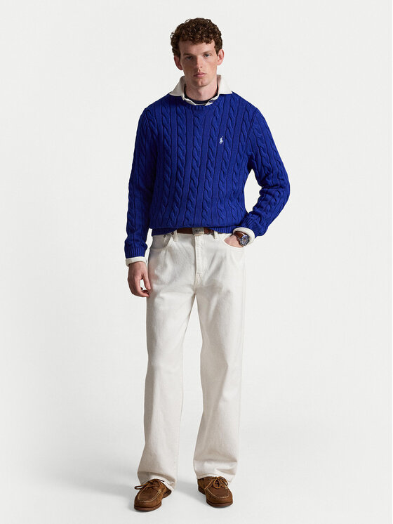 Polo Ralph Lauren Polo Ralph Lauren Пуловер 710775885544 Син Regular Fit