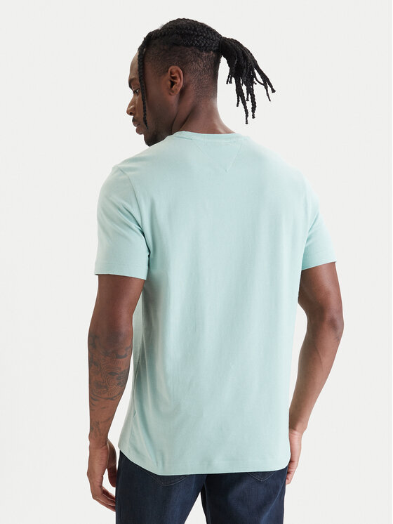 Tommy Hilfiger Tommy Hilfiger T-Shirt Ess Seasonal MW0MW39995 Πράσινο Regular Fit