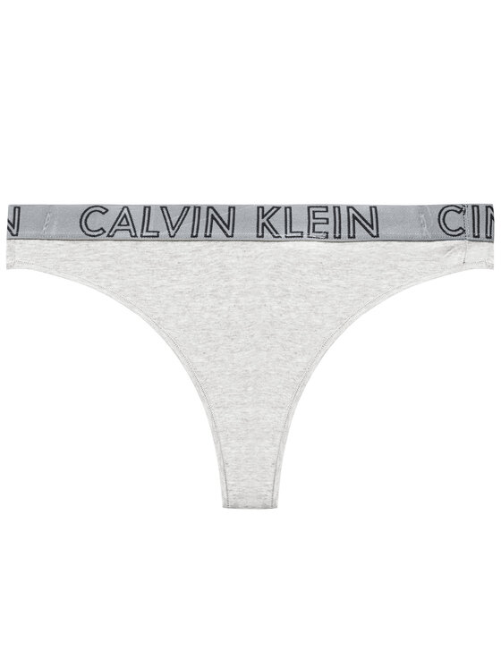 Calvin Klein Underwear Calvin Klein Underwear Kalhotky string Ultimate 000QD3636E Šedá