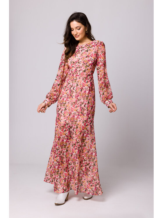 Makover Makover Vestito da giorno K165 Arancione Regular Fit
