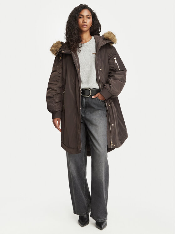 Liu Jo Liu Jo Kurtka zimowa WF6064 T714A Brązowy Regular Fit