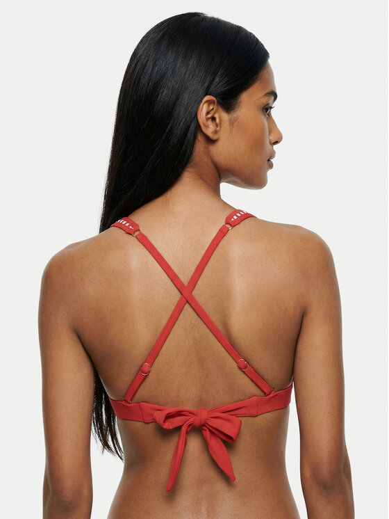 Seafolly Seafolly Bikini augšdaļa Clubhouse 31569MF281 Oranžs