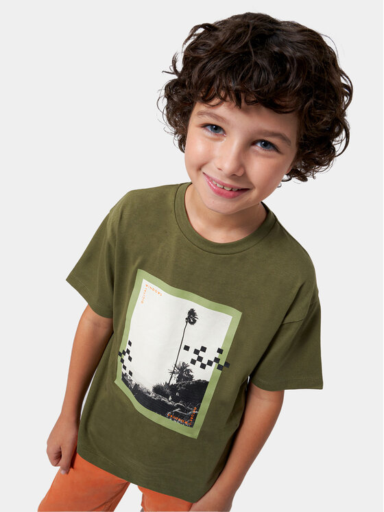 Mayoral Mayoral Komplet t-shirt majic﻿ 6036 Pisana Regular Fit