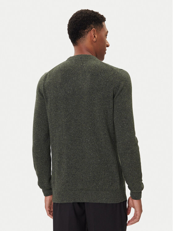 Barbour Barbour Džemper Essential Tisbury MKN0844GN79 Zelena Regular Fit
