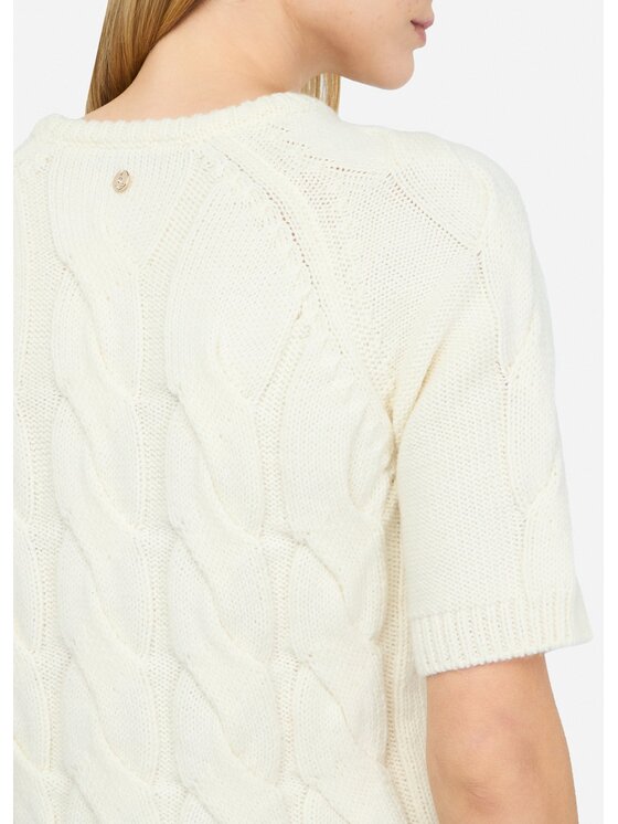 Liu Jo Liu Jo Maglione CF5214MA75QX0256 Bianco Regular Fit