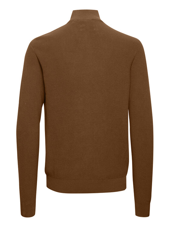 Blend Blend Sweter 20714337 Brązowy Regular Fit