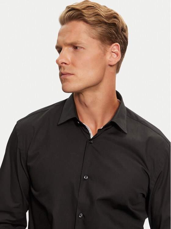 HUGO Hugo Cămașă Koey 50524832 Negru Regular Fit