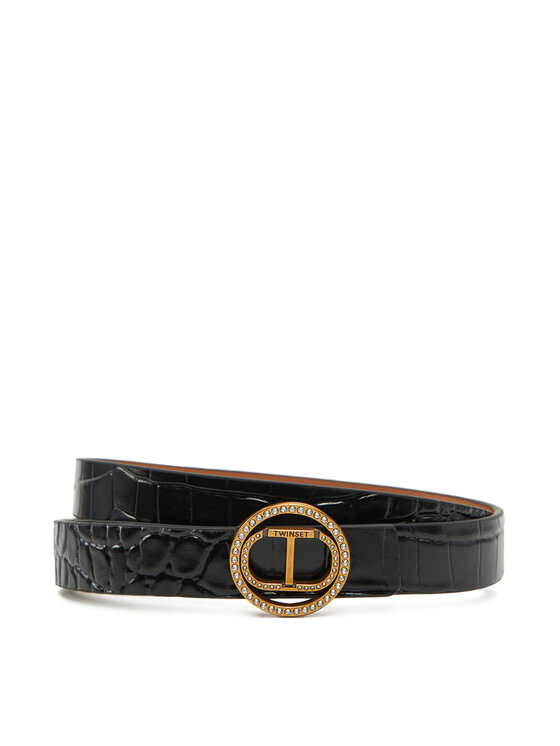 TWINSET Curea de Damă 242TO5740 Negru