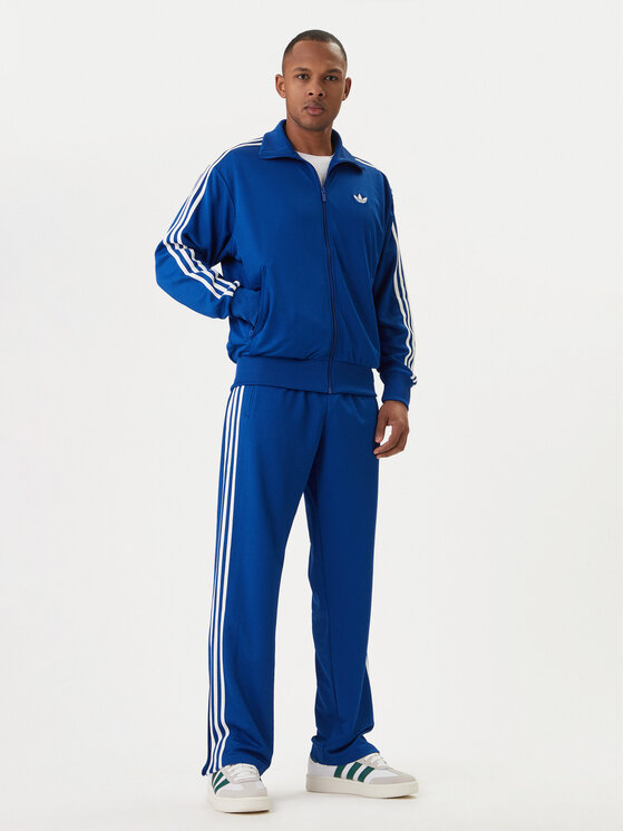adidas adidas Bluză adicolor Firebird KE0790 Albastru Loose Fit