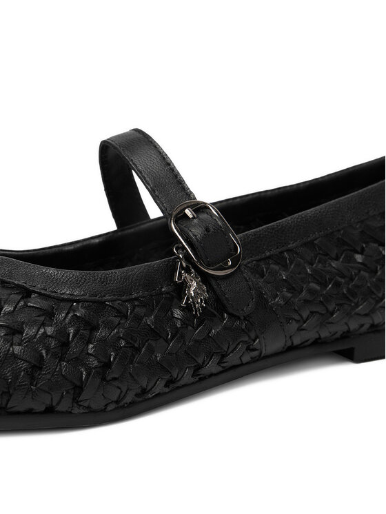 U.S. Polo Assn. U.S. Polo Assn. Balerīnas EO-LARISA001W/6L1 Melns