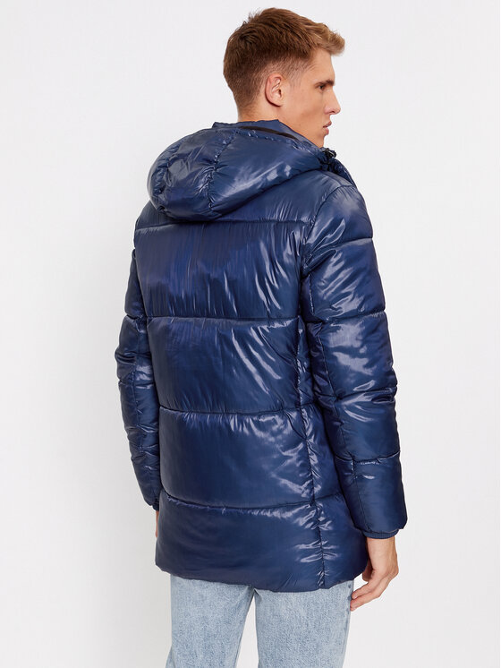 Guess Guess Winterjacke M3BL28 WFP50 Dunkelblau Regular Fit