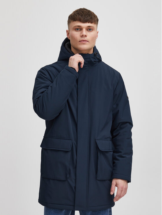 Solid Giubbotto invernale 21107834 Blu scuro Regular Fit, taglia : S