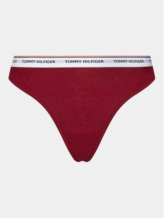 Tommy Hilfiger Tommy Hilfiger Komplet 3 par stringów UW0UW04894 Kolorowy