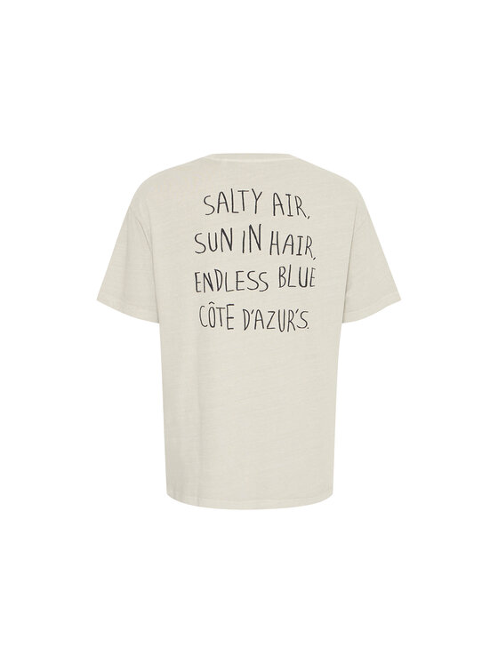 Solid Solid T-shirt 21108604-130401 Beige Regular Fit