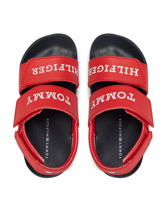 Tommy Hilfiger Tommy Hilfiger Sandały T1B2-33453-1172 S Czerwony