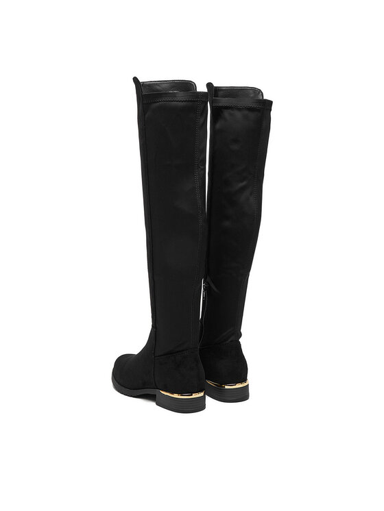 DeeZee DeeZee Čizme preko koljena 10816-2 Crna