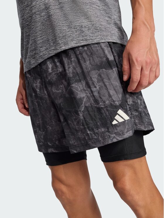 adidas adidas Szorty sportowe 154109 Szary Regular Fit