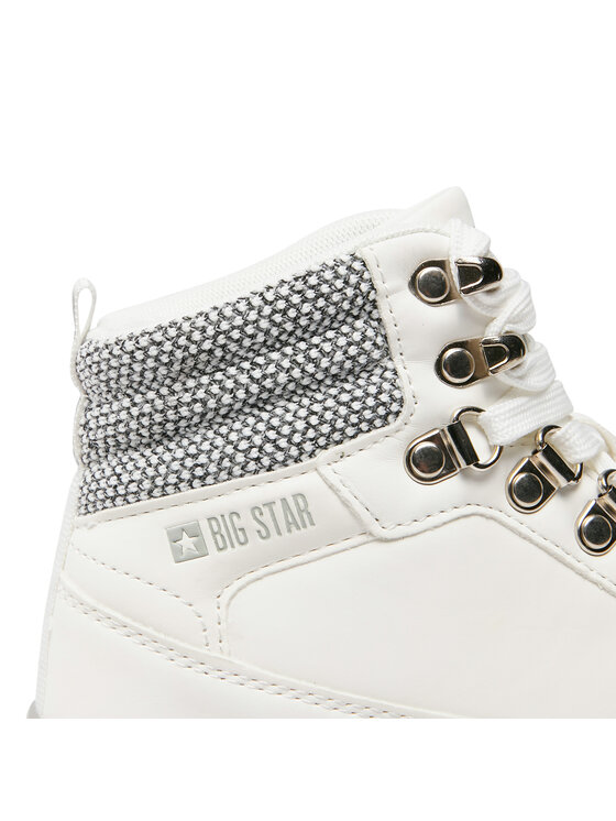 Big Star Shoes Big Star Shoes Черевики туристичні MM274675 Білий