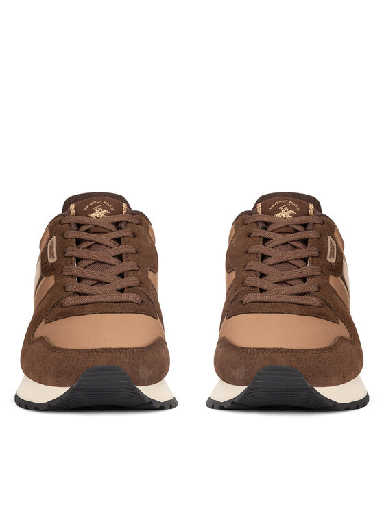Beverly Hills Polo Club Beverly Hills Polo Club Sneakersy W-3C098-2A324 Hnedá