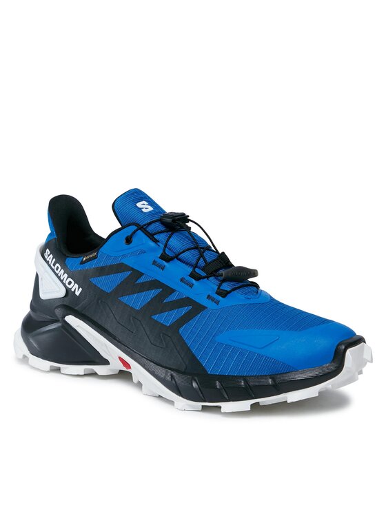 Salomon Salomon Skriešanas apavi Supercross 4 GORE-TEX L47119600 Zils