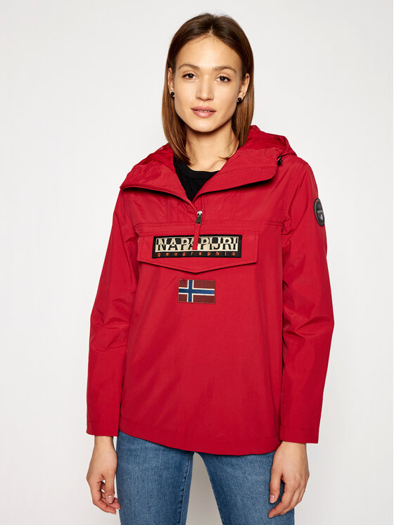 napapijri red winter jacket