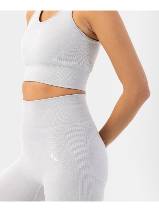 Carpatree Carpatree Legginsy Blaze leggings Szary Fitted Fit
