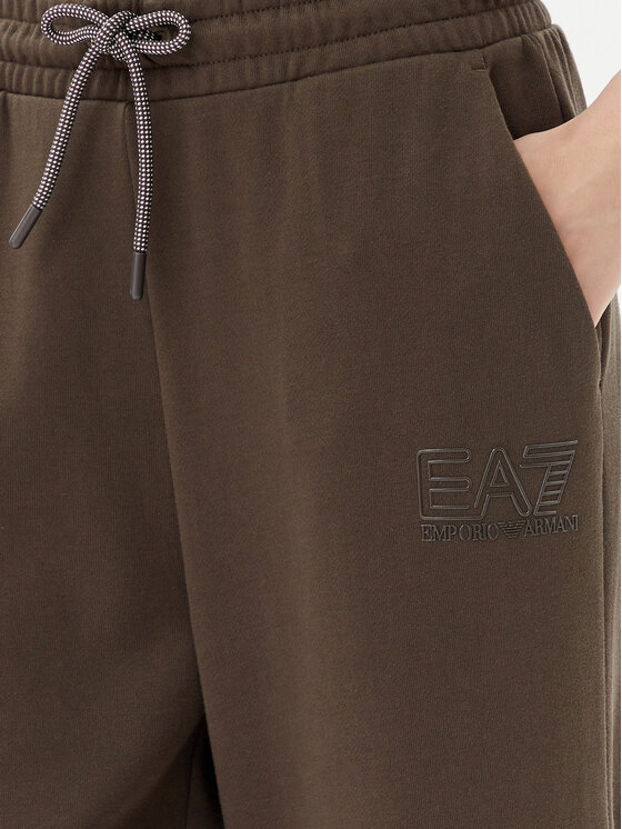 EA7 Emporio Armani EA7 Emporio Armani Spodnie dresowe 7W000106 AF12473 U6139 Brązowy Loose Fit