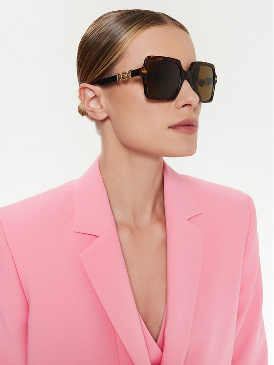 Versace Versace Слънчеви очила 0VE4441 108/73 Кафяв