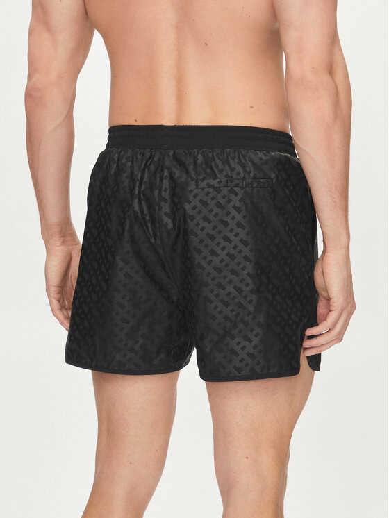 BOSS Boss Plaukimo šortai Mono 50515295 Juoda Regular Fit
