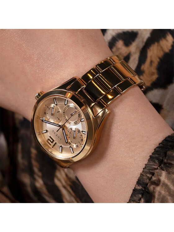 Guess Guess Ρολόι GW0760L2 Χρυσό