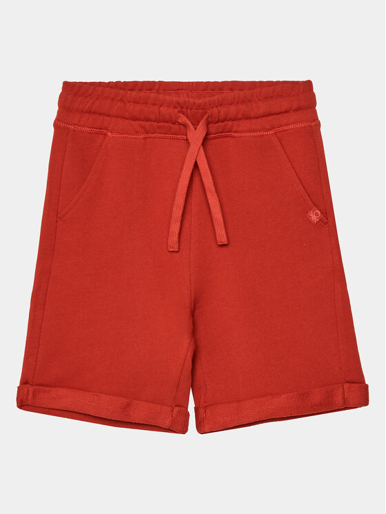 United Colors Of Benetton Športové kraťasy 3J68C901G Červená Regular Fit