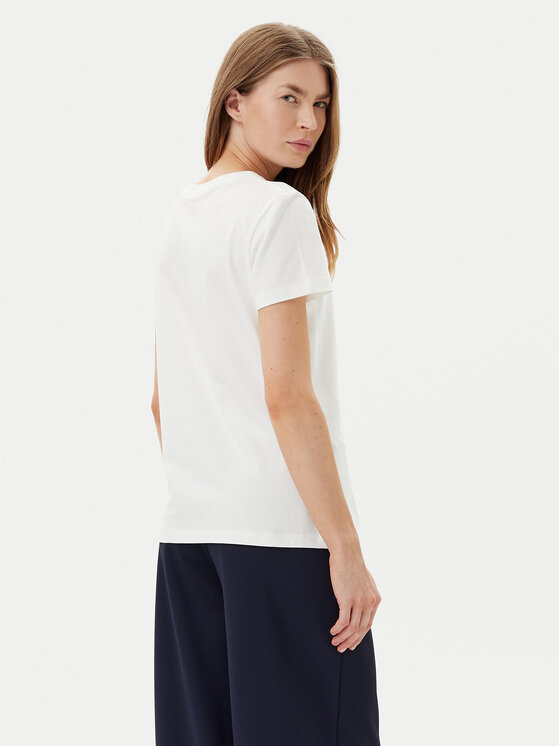 Guess Guess T-Shirt BRIANA SS V3BI11 J1314 Biały Active Fit