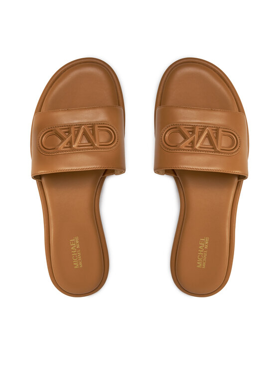 MICHAEL Michael Kors MICHAEL Michael Kors Чехли Saylor Slide 40H3SYFA1L Кафяв