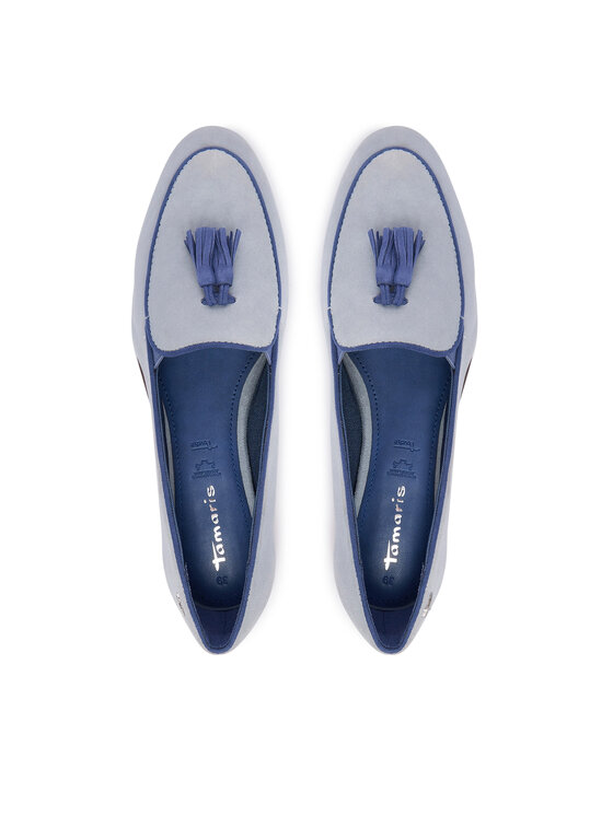 Tamaris Tamaris Loafersy 1-24221-44 Světle modrá