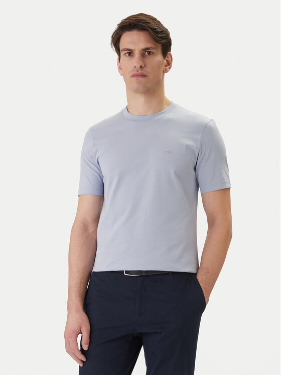 BOSS BOSS Футболка Thompson 01 50468347 Фіолетовий Regular Fit