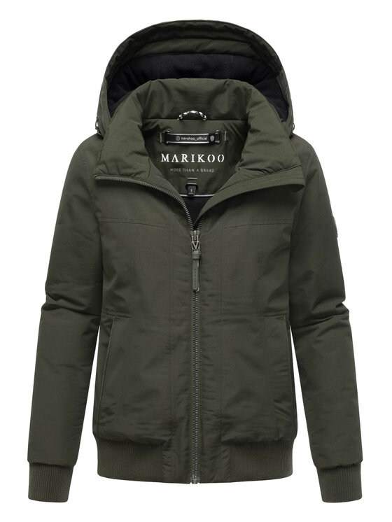 Marikoo Marikoo Kurtka zimowa Mooni Zielony Regular Fit