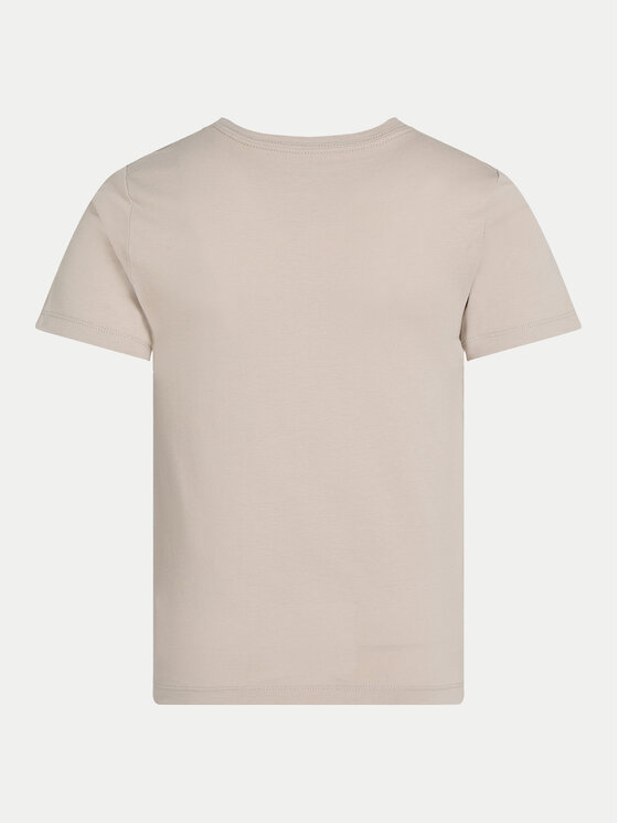 Calvin Klein Jeans Calvin Klein Jeans Тишърт IU0IU00683 Бежов Regular Fit