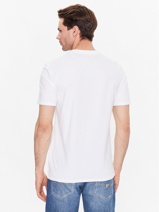 T-shirt F3GI10 J1314 Bianco Regular Fit