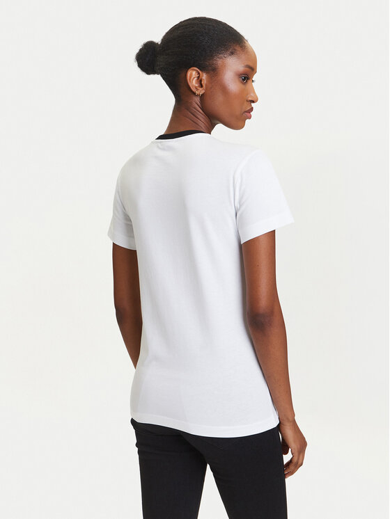 Karl Lagerfeld Jeans Karl Lagerfeld Jeans T-shirt A3W17051 Bianco Slim Fit