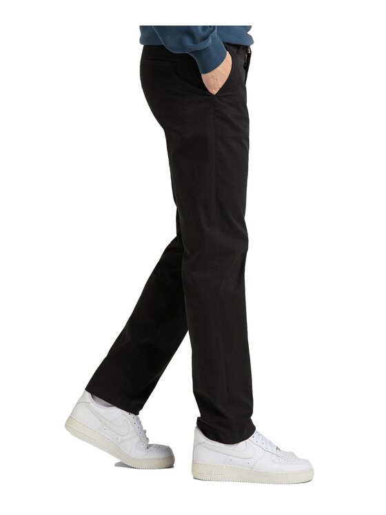 Lee Lee Chinosy 112322422 Czarny Regular Fit