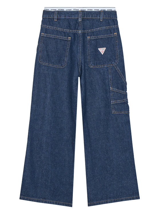 Guess Guess Jeansy J5RA12 D45E0 Granatowy Regular Fit